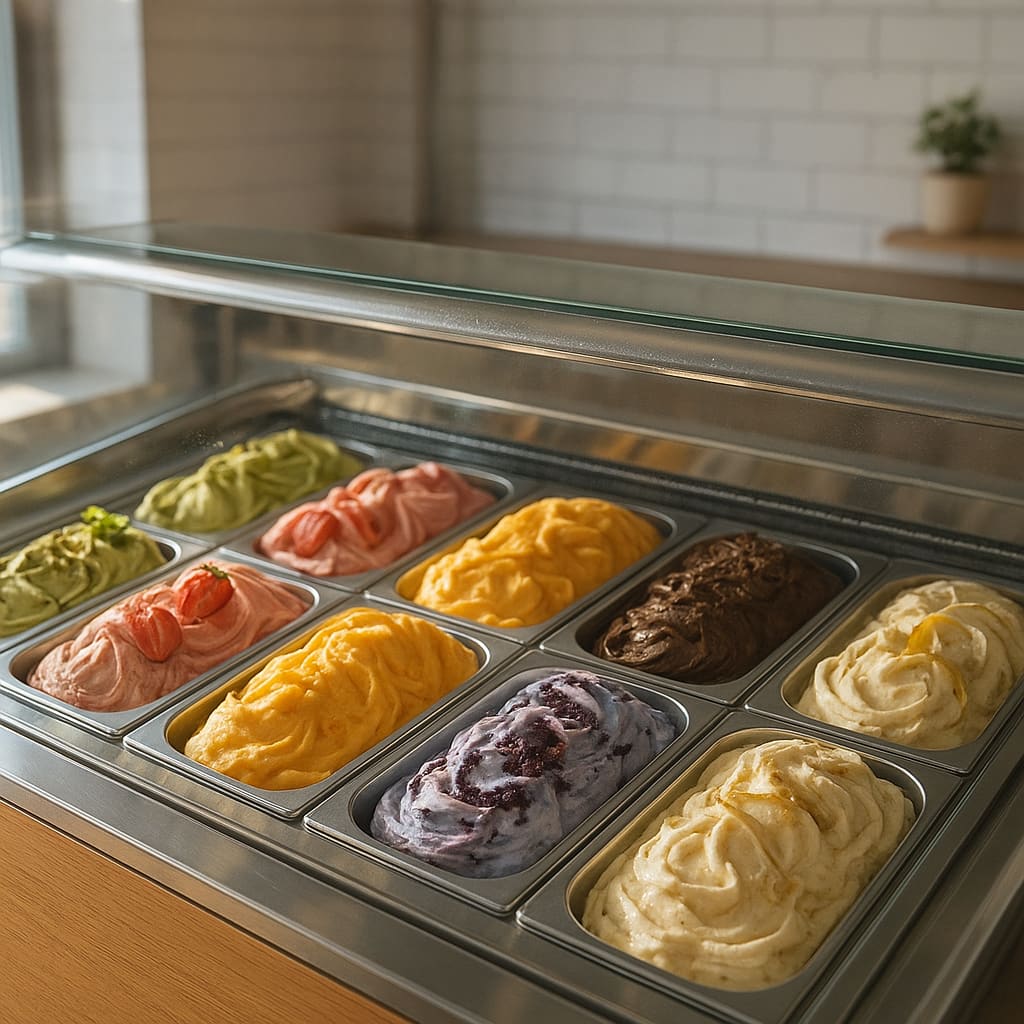 Artisan Gelato Counter